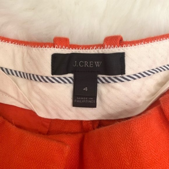 J. Crew Gazebo Novelty Wide-Leg Linen Crop Trouser - Picture 6 of 6